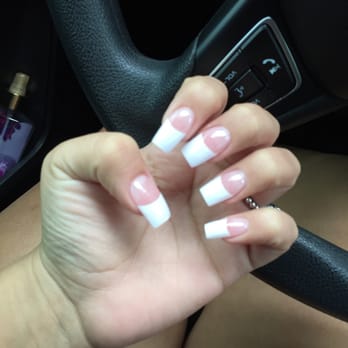Nails Club Pasadena - My left has bubbles but over all okay nails I wanted them more coffin shape but okay - Nail Salons Near Me - Pasadena, Texas Nails Club Pasadena - My left has bubbles but over all okay nails I wanted them more coffin shape but okay - Nail Salons Near Me - Pasadena, Texas