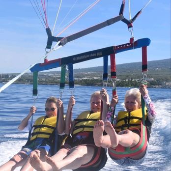 UFO Parasail - My sister and I in their photo having a great time!! - Fishing Near Me - Kailua-Kona, Hawaii UFO Parasail - My sister and I in their photo having a great time!! - Fishing Near Me - Kailua-Kona, Hawaii