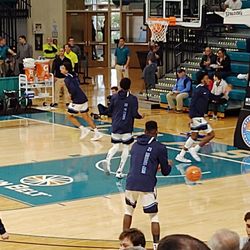 HTC Center - Villanova warmup