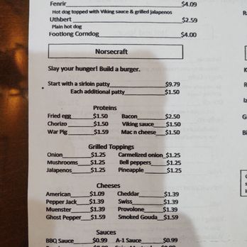 Viking Burger - Menu - Burgers Near Me - Newport News, Virginia Viking Burger - Menu - Burgers Near Me - Newport News, Virginia