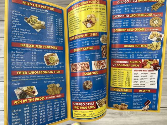 Menu photo 3 Sharks Fish and Chicken Washington, DC, DC Menu photo 3 Sharks Fish and Chicken Washington, DC, DC