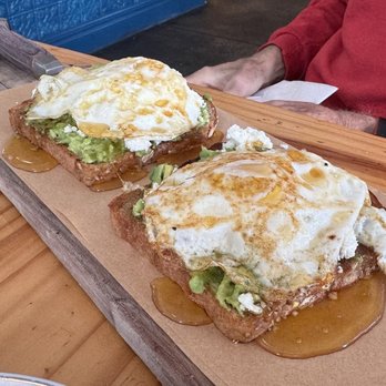 Chez Genèse - Full portion of avocado toast - French Near Me - Greensboro, North Carolina Chez Genèse - Full portion of avocado toast - French Near Me - Greensboro, North Carolina