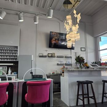 Pink Nails - Interior - Nail Salons Near Me - El Paso, Texas