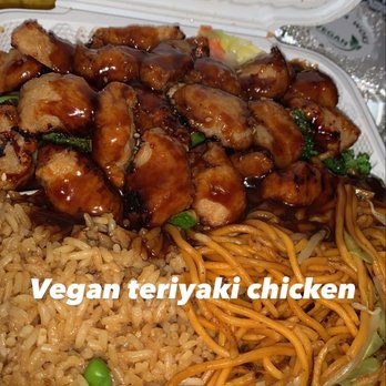 Pots n' Woks - Vegan teriyaki chicken - Chinese Near Me - Whittier, California