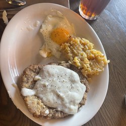 Grandpa's breakfast