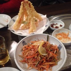 Ko Gu Ryo - Prawn starter and squid salad
