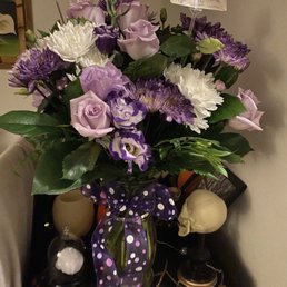 Birthday flowers arrangement was gorgeous Birthday flowers arrangement was gorgeous