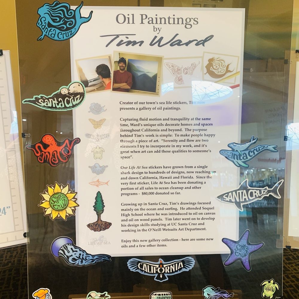 Capitola Mall - Oil paintings Tim ward artist of the month at Capitola mall check him out beautiful art - Shopping Centers Near Me - Capitola, California