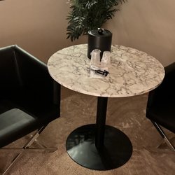 Sybaris Pool Suites - Cute little table.