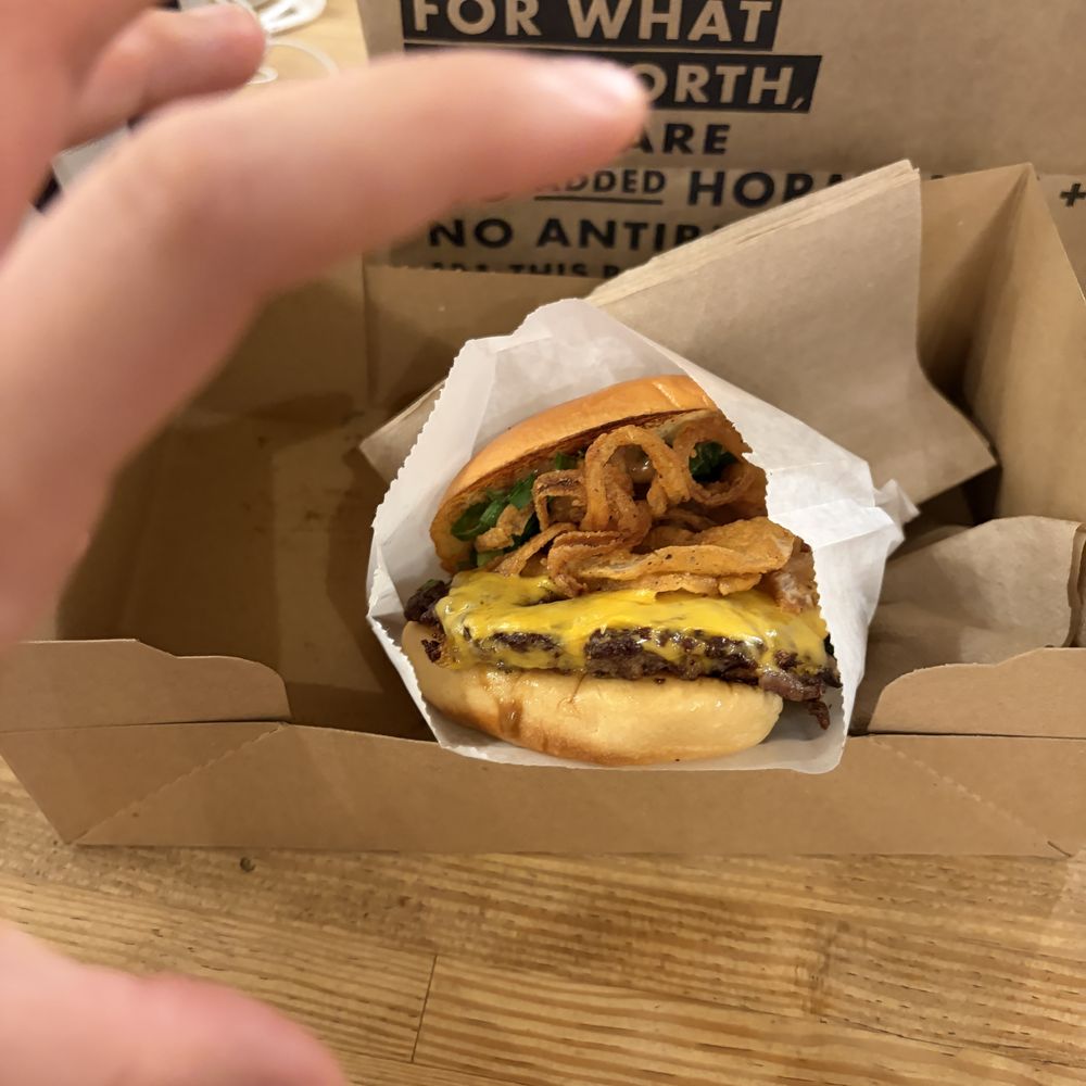 Shake Shack Ice Blocks - Korean BBQ burger - Burgers Near Me - Sacramento, California