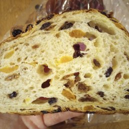 COBS Bread - Inside the Apricot Delight Loaf. The loaf is usually $7.35. But I received a coupon to get a free loaf with a $15 or more purchase. - apricot, food, apricot delight, delight - Bakeries Near Me - Ottawa, Ontario