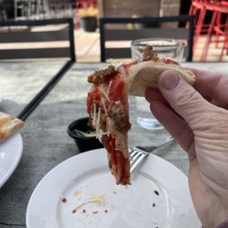 Vero Amore - Swan - Wood fired sausage and mozzarella cheese with red sauce