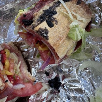 D'Italia - D'italia sub with charcoal - Italian Near Me - Westlake, Ohio D'Italia - D'italia sub with charcoal - Italian Near Me - Westlake, Ohio