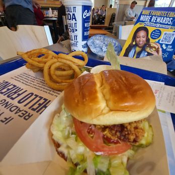Culver's - Chicken sandwich combo - Fast Food Near Me - St. Augustine, Florida