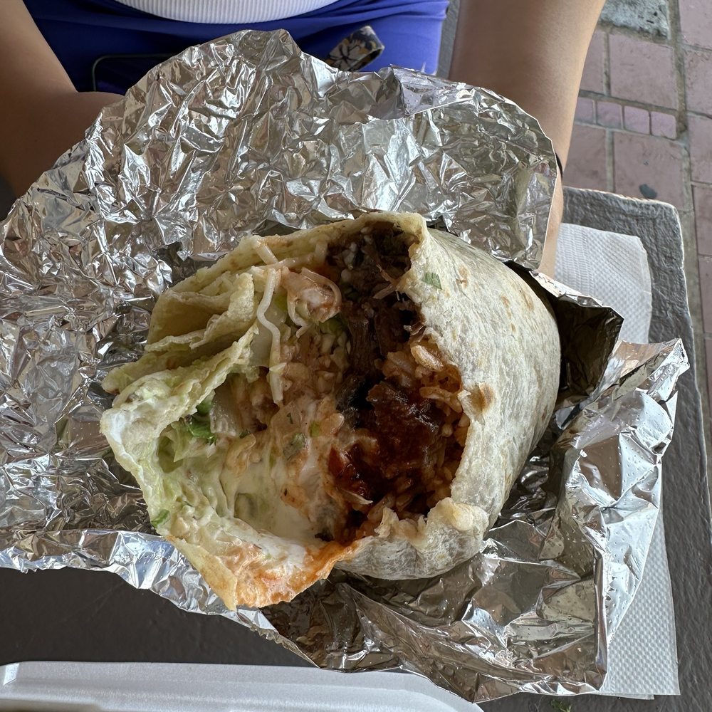 Taco Del Rio - Cabeza burrito with everything - Mexican Near Me - La Puente, California Taco Del Rio - Cabeza burrito with everything - Mexican Near Me - La Puente, California