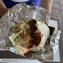 Cabeza burrito with everything