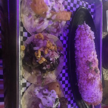 Don Taco - From R to L...cauliflower, Shroom, fish. Corn. All excellent! - Mexican Near Me - Alexandria, Virginia Don Taco - From R to L...cauliflower, Shroom, fish. Corn. All excellent! - Mexican Near Me - Alexandria, Virginia
