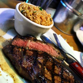 Texas Roadhouse - Medium 12 oz. Ft. Worth Ribeye Steak with Seasoned Rice... - Barbeque Near Me - Tracy, California Texas Roadhouse - Medium 12 oz. Ft. Worth Ribeye Steak with Seasoned Rice... - Barbeque Near Me - Tracy, California