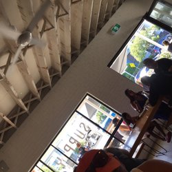 Supply Speciality Coffee & Bar - Interesting spacious space with lots of communal and regular tables.