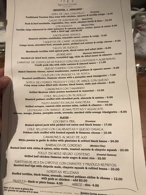 Menu photo 1 Nuestra Cocina Portland, OR