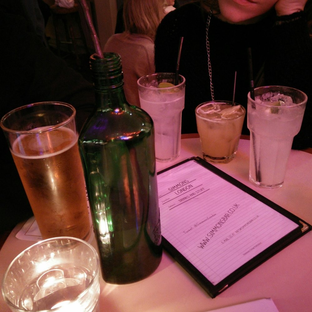 Simmons Soho - Bars Near Me - London, XGL