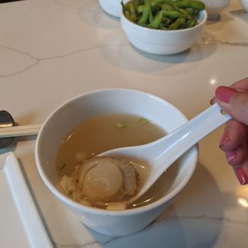 Yume Sushi - Miso soup with scallop and crab! - Sushi Bars Near Me - Arlington, Virginia Yume Sushi - Miso soup with scallop and crab! - Sushi Bars Near Me - Arlington, Virginia