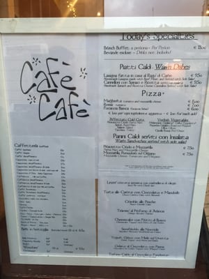 Menu photo 4 Cafè Cafè Rome, RM Menu photo 4 Cafè Cafè Rome, RM