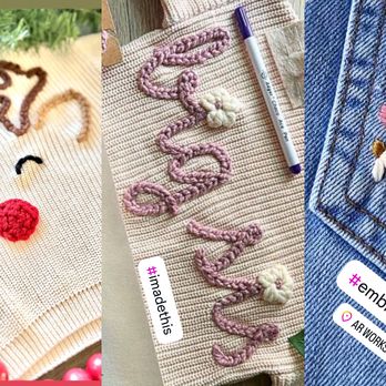 AR Workshop - Cary - NEW BEGINNER EMBROIDERY WORKSHOP $39 - Arts & Crafts Near Me - Cary, North Carolina