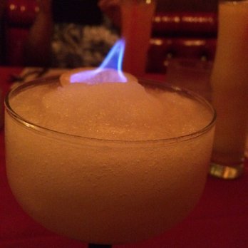 El Compadre - flaming pineapple margarita! - Mexican Near Me - Los Angeles, California