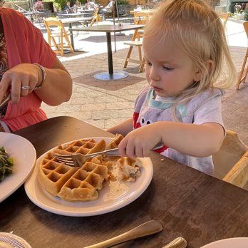 Smith Flat House - A waffle you could get at any hotel breakfast. The 2 year old was happy - Venues & Event Spaces Near Me - Placerville, California