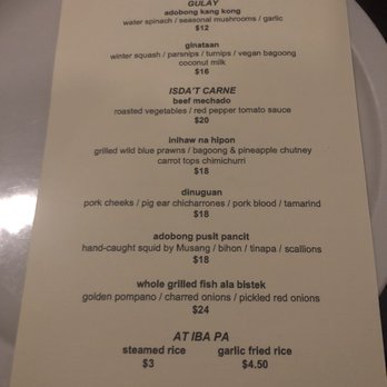 Musang Seattle - Menu - Filipino Near Me - Seattle, Washington Musang Seattle - Menu - Filipino Near Me - Seattle, Washington