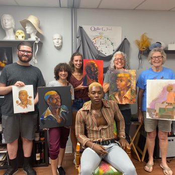 Creative Brush Studio - Model night - Art Galleries Near Me - Manassas, Virginia