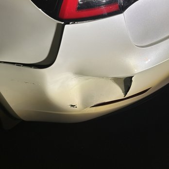 Collision Care Xpress - Bumper with minimal damage. - Body Shops Near Me - Pompano Beach, Florida