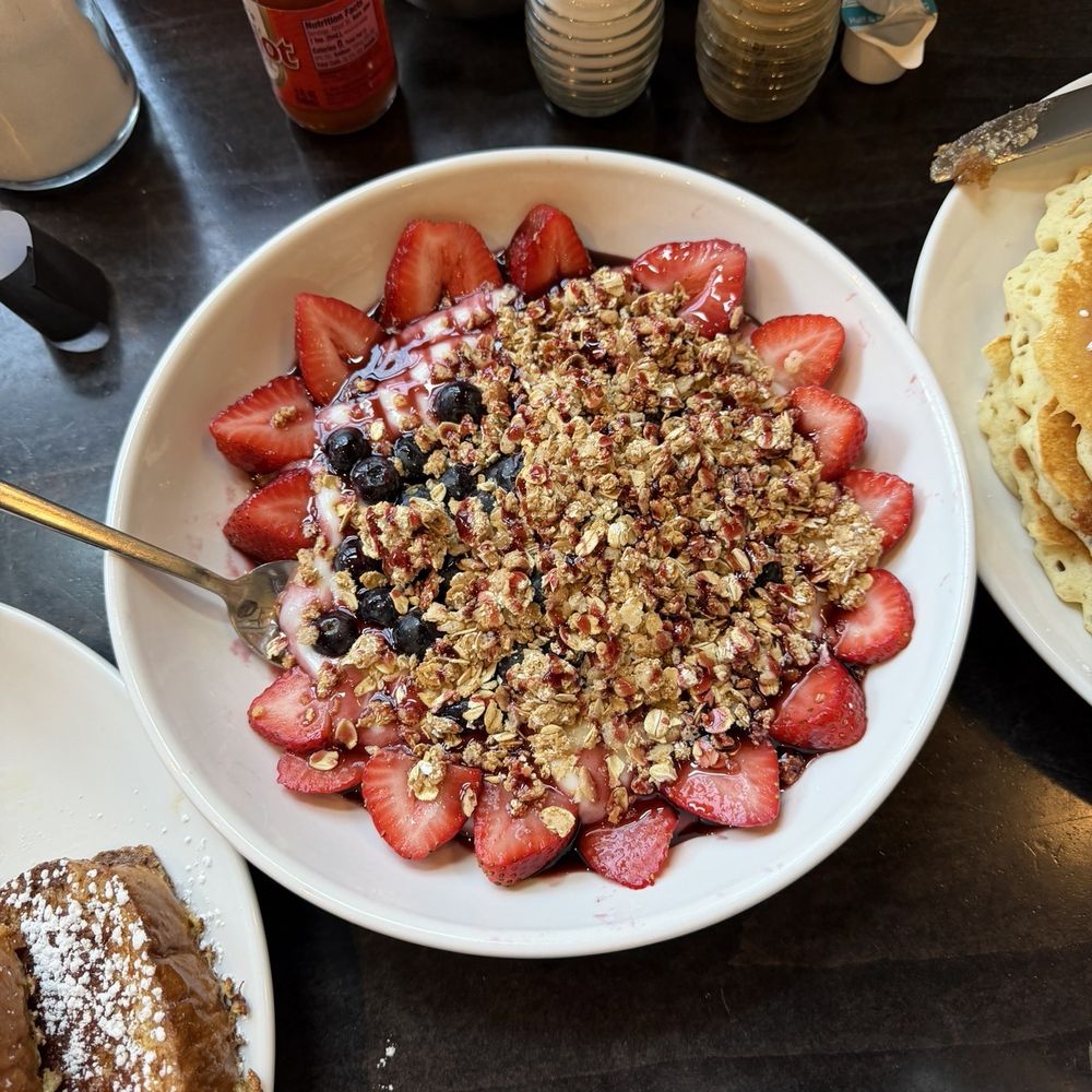 The Hudson Cafe - Granola strawberry yogurt - Breakfast & Brunch Near Me - Detroit, Michigan The Hudson Cafe - Granola strawberry yogurt - Breakfast & Brunch Near Me - Detroit, Michigan