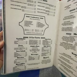 Familias Mexican Restaurant - 1-7-2024 menu