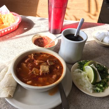 Taqueria Chapala - Late night football = hangover = Menudo - Tacos Near Me - Austin, Texas