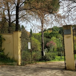 Giardino Stibbert - Entrata del giardino Powell (parte sottostante allo Stibbert)