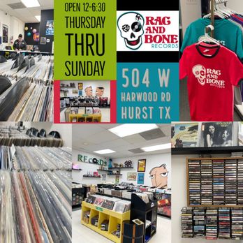 Rag & Bone Records - Vinyl Records Near Me - Hurst, Texas