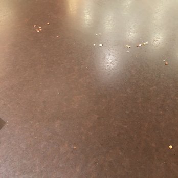 MOD Pizza - Multiple tables had crumbs and other stuff on them - Pizza Near Me - Downey, California