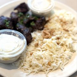 Aladdin's Eatery - Cleveland Heights - Mediterranean Lamb Plate