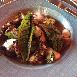 Octopus in broth.