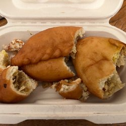 European Market Deli & cafe  - Fried piroshki with cabbage ROTTEN inside
