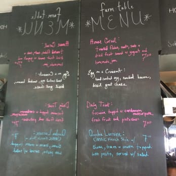 Farm : Table - Menu - Coffee & Tea Near Me - San Francisco, California