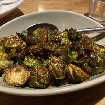 The Spotted Duck - Brussel sprout side dish. Wow!!!! Delicious!! - Desserts Near Me - Pacific Grove, California The Spotted Duck - Brussel sprout side dish. Wow!!!! Delicious!! - Desserts Near Me - Pacific Grove, California