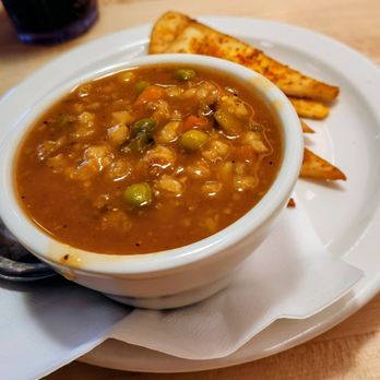 Olga's Kitchen - Cup of preaseant soup - Salad Near Me - Monroe, Michigan Olga's Kitchen - Cup of preaseant soup - Salad Near Me - Monroe, Michigan
