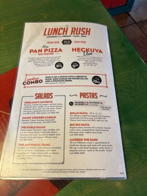 Menu photo 2 Oregano's Gilbert, AZ