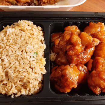 New Canton Chinese Restaurant - Orange chicken, fried rice dinner. B - Chinese Near Me - Raytown, Missouri New Canton Chinese Restaurant - Orange chicken, fried rice dinner. B - Chinese Near Me - Raytown, Missouri