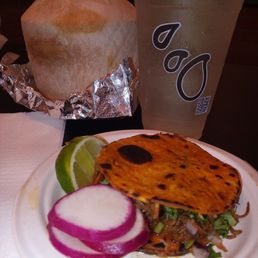 Birria tacos w/Errythang! Sweet coconut water, to quench your thirst. Birria tacos w/Errythang! Sweet coconut water, to quench your thirst.