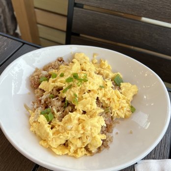 Kihei Caffe Lahaina - Eggs, brown rice and sausage - Breakfast & Brunch Near Me - Lahaina, Hawaii Kihei Caffe Lahaina - Eggs, brown rice and sausage - Breakfast & Brunch Near Me - Lahaina, Hawaii