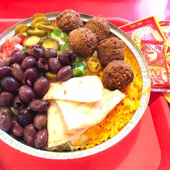The Halal Guys - Falafel Platter - Halal Near Me - Las Vegas, Nevada
